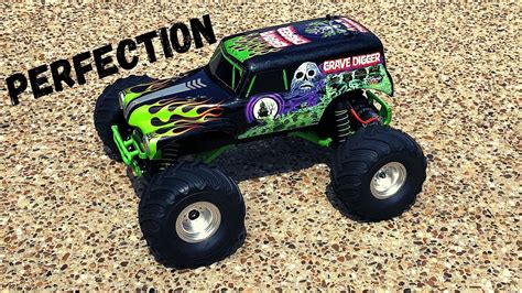 mini grave digger traxxas|1 10 scale grave digger.